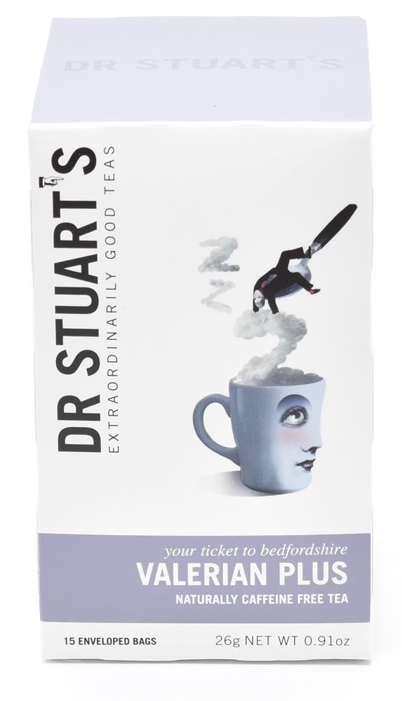 Valerian Plus Herbal Tea - 15 bags, Dr Stuarts