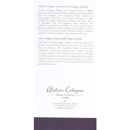 Atelier Cologne Oolang Infini Cologne Absolue 100ml