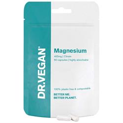 DR.VEGAN Magnesium (Citrate) 400mg 60 caps, Dr Vegan