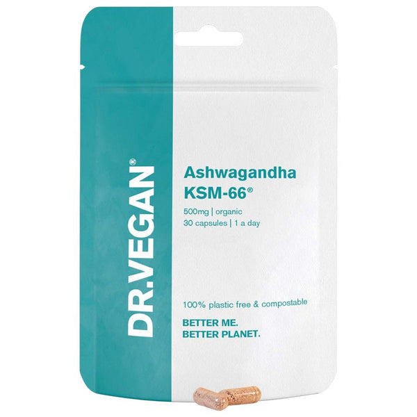 DR.VEGAN Ashwagandha KSM-66 500mg 30 caps, Dr Vegan