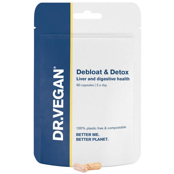 DR.VEGAN Debloat & Detox 60 caps, Dr Vegan