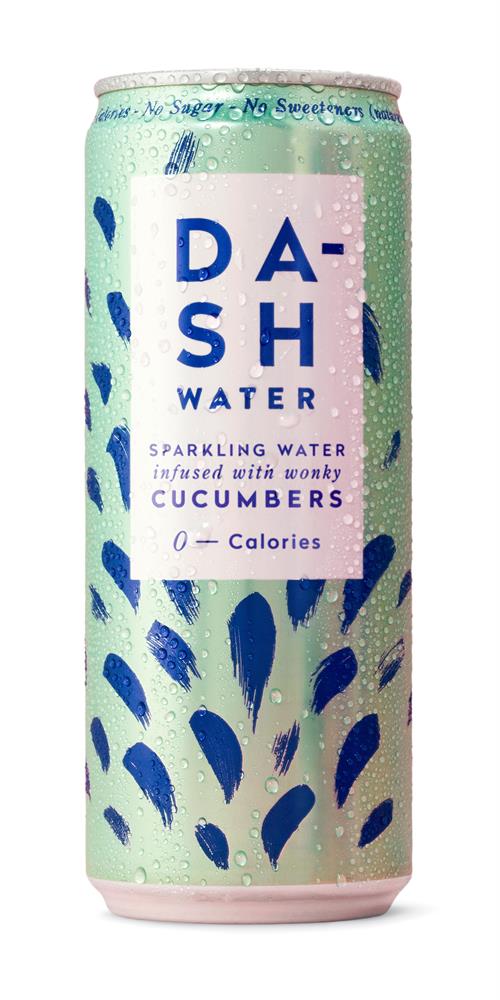 Dash Water Sparkling Cucumber 330ml, Dash