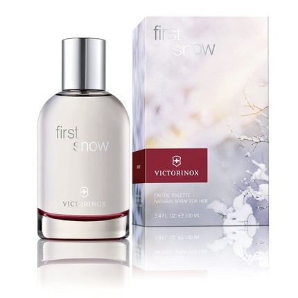 Victorinox First Snow Eau De Toilette For Women, Perfume With Vanilla And Musk 100ml