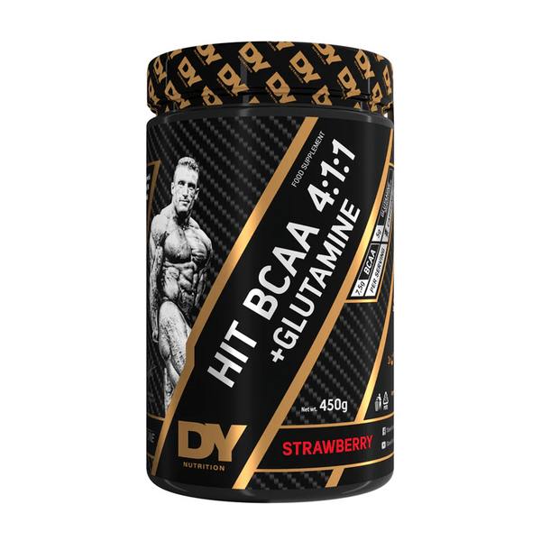 DY Nutrition Hit BCAA 4:1:1 + Glutamine 450g Strawberry