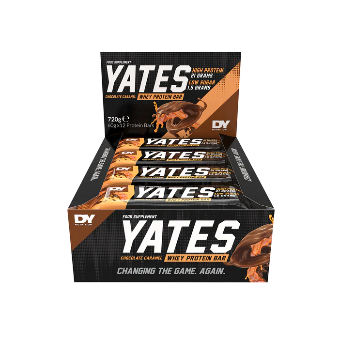 DY Nutrition Yates Protein Bar 12x60g Choc/Caramel