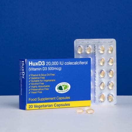 HuxD3 Capsules 20000IU Colecaliferol