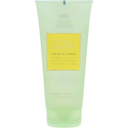 4711 Acqua Colonia Unisex Shower Gel Lemon and Ginger 200ml