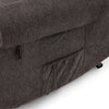 Dorchester Dual Motor Riser Recliner - Espresso Chenille Fabric - image 8