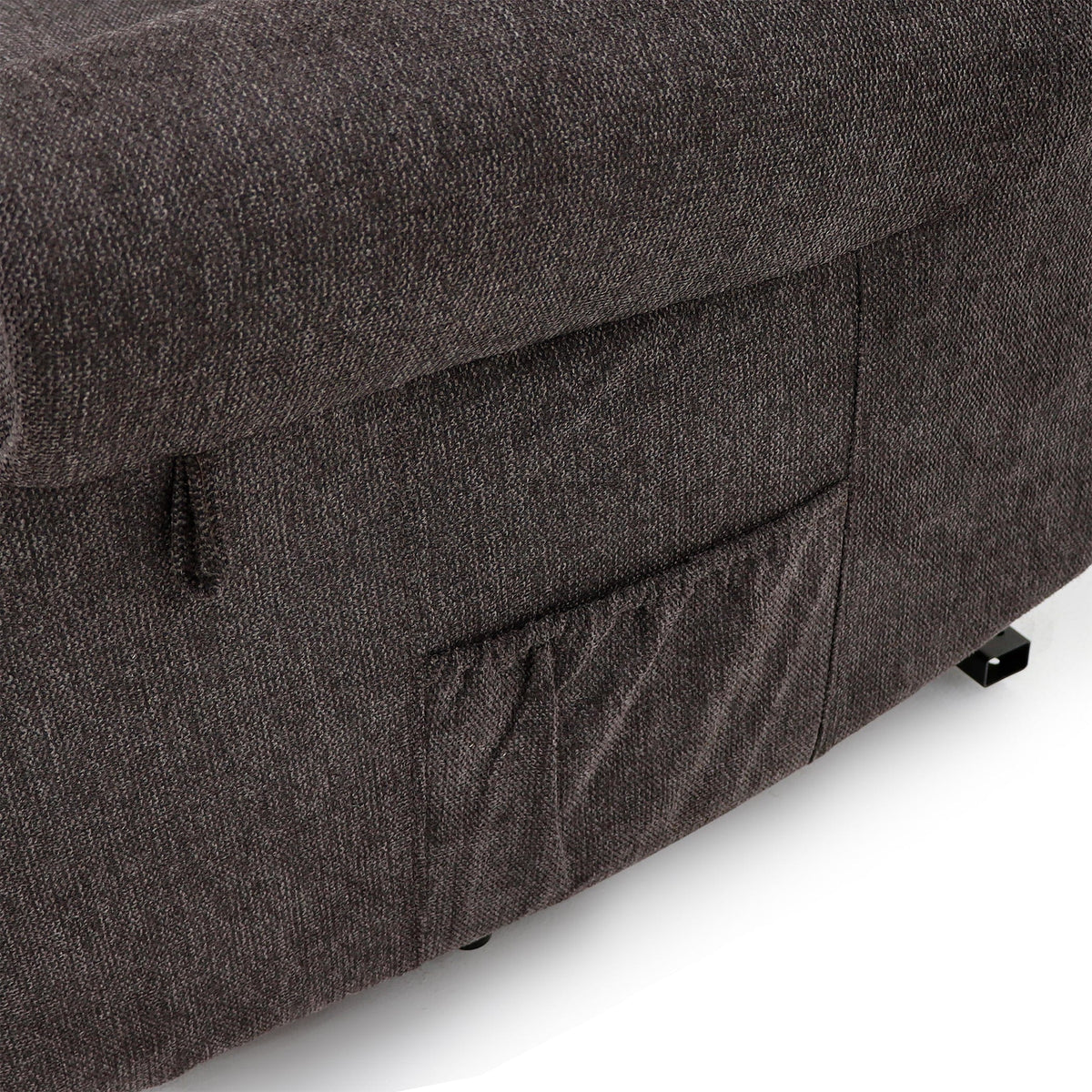 Dorchester Dual Motor Riser Recliner - Espresso Chenille Fabric - image 8