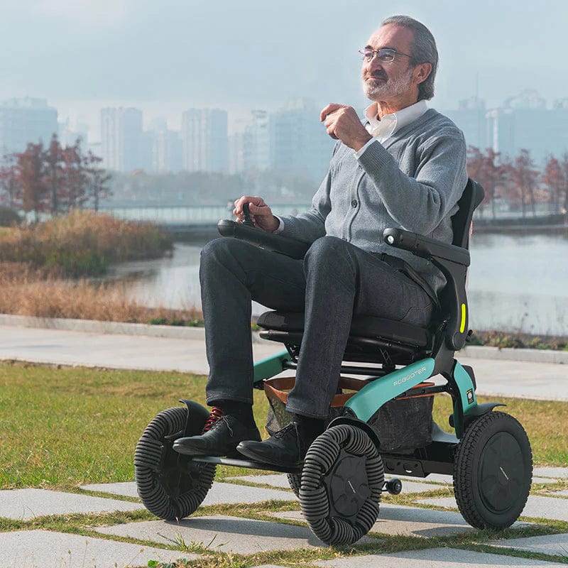 Robooter E60 Pro All-Terrain Solding PowerChair-Zakres 14-milowy