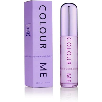 COLOUR ME Violet Fragrance for Women 50ml Eau de Parfum by Milton-Lloyd