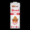 Organic Almond Drink 6% Sugar Free 1L, Ecomil