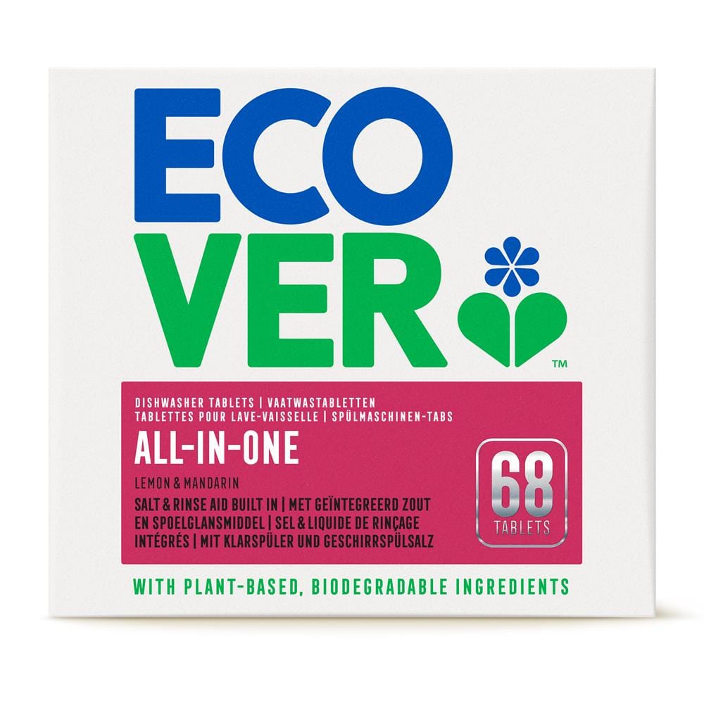 All in One Dishwasher Tablets 68 tablets, Ecover