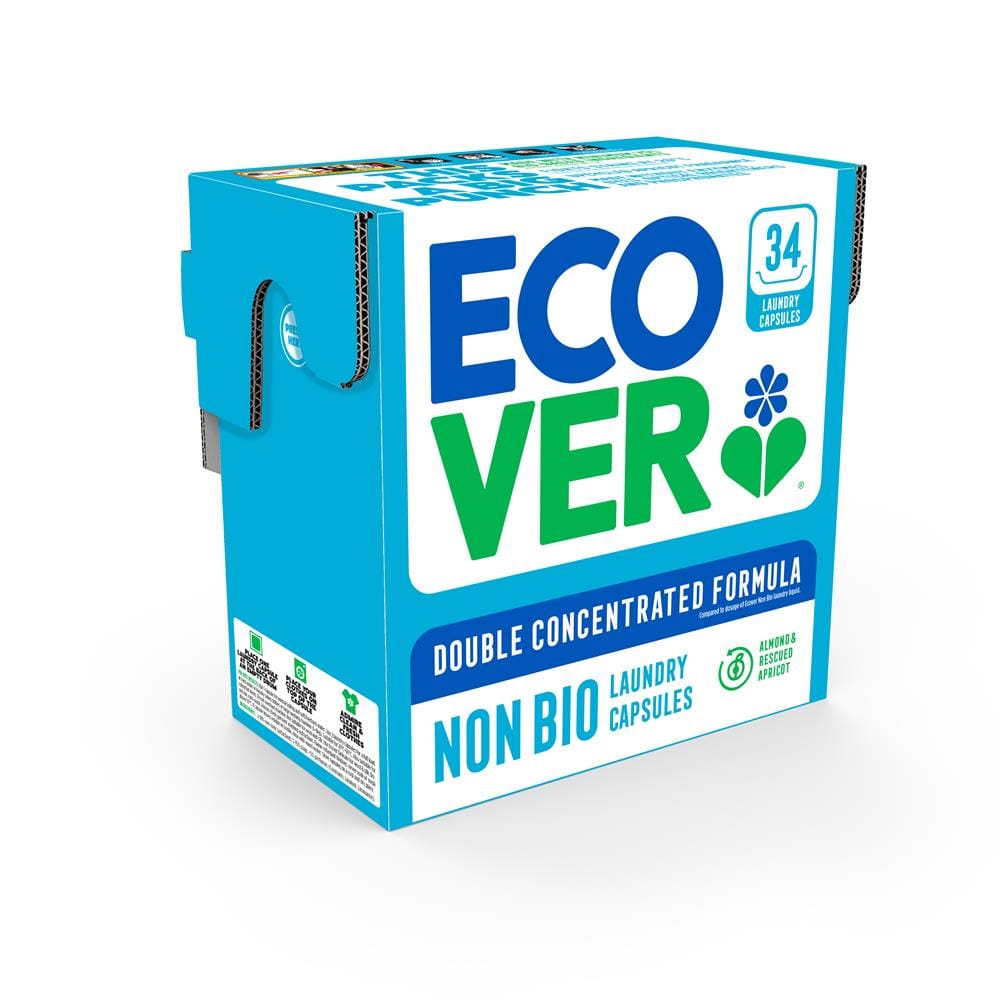 Ecover Laundry Capsules - Non Bio x34, Ecover