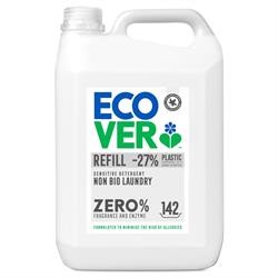 Non Bio Laundry Liquid 142 Washes 5L, Ecover Zero