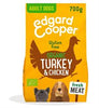 Dry Dog Food Organic Turkey & Chicken 700g, Edgard and Cooper