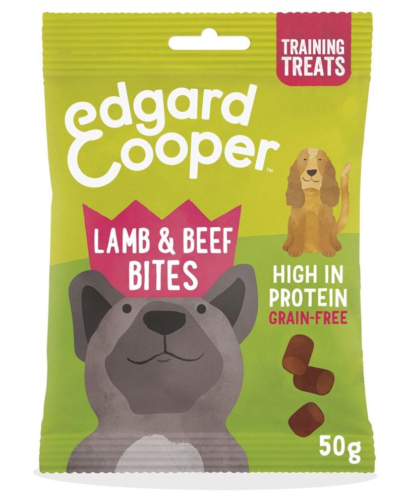 Edgard und Cooper Dog Training Bites - Ente & Chicken mit Kürbis und Banane 50g