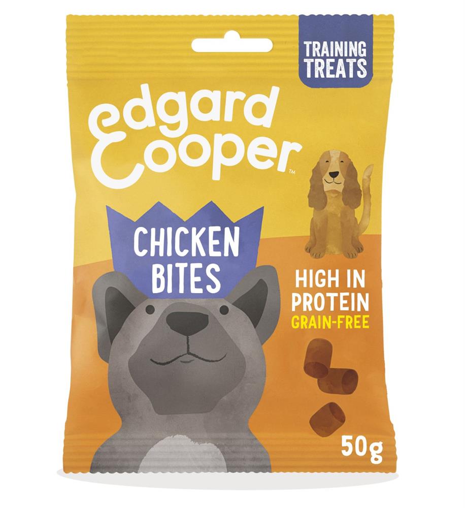 Dog Training Bites with Chicken, Blueberry and Apple 50g