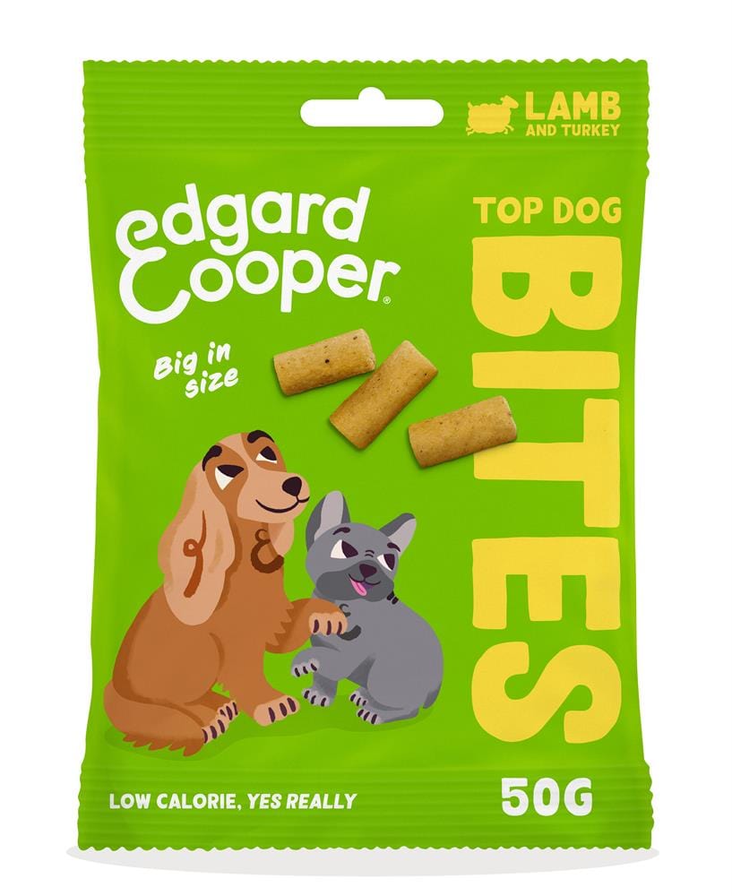 Dog Bites - Lamb and Turkey 50g, Edgard and Cooper