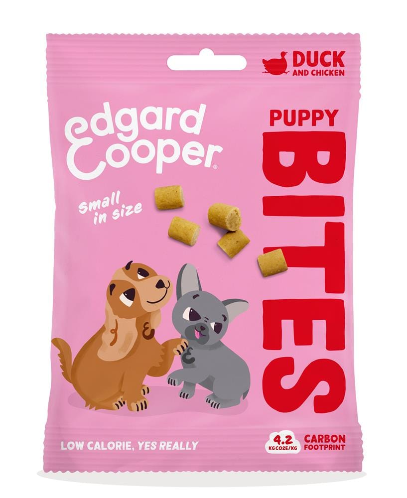 Dog and Puppy Bites - Duck and Chicken 50g, Edgard and Cooper