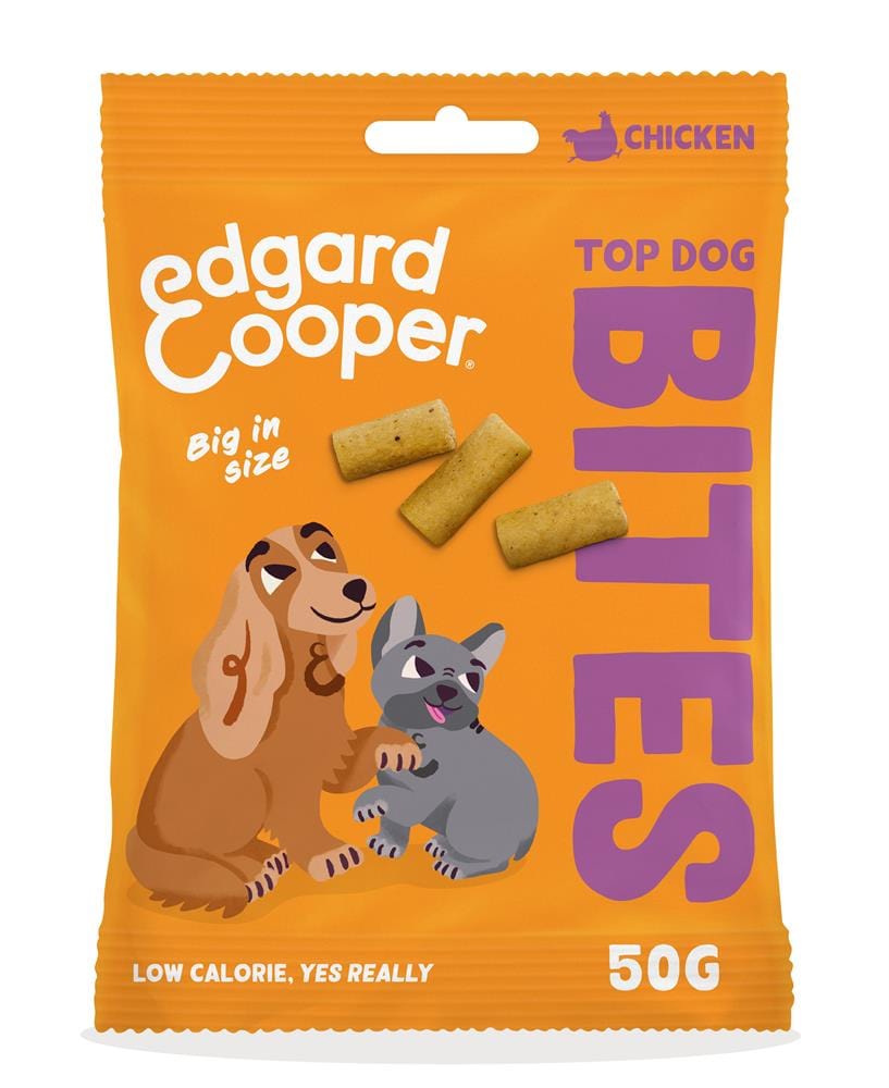 Dog Bites - Chicken 50g, Edgard and Cooper