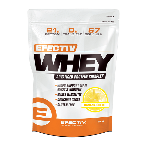 Efectiv Nutrition Whey Protein 2kg Banana