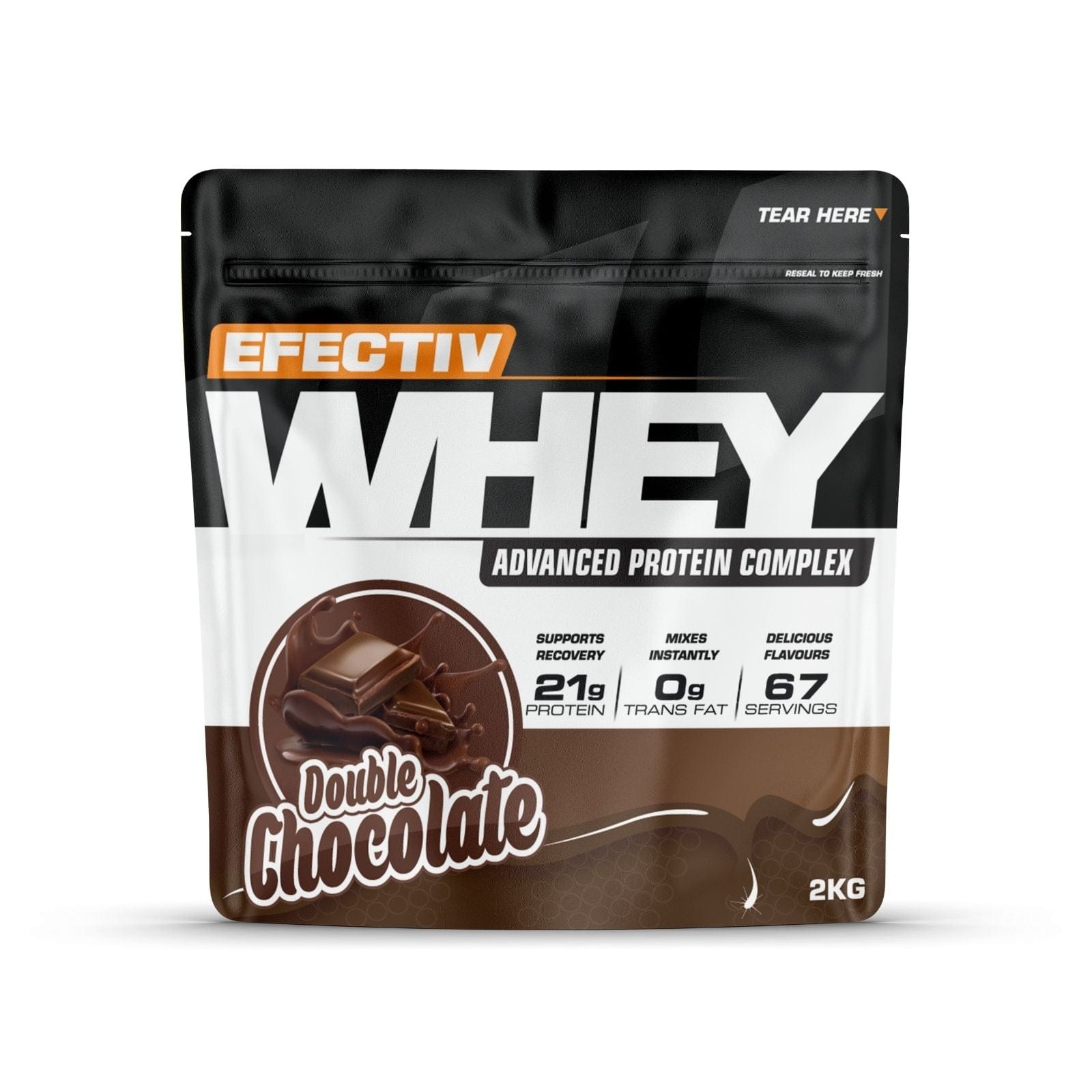 Efectiv Nutrition Whey Protein 2kg Double Chocolate