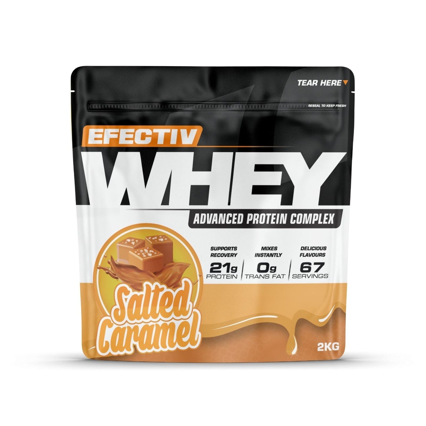 Efectiv Nutrition Whey Protein 2kg Salted Caramel