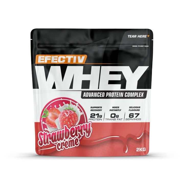 Efectiv Nutrition Whey Protein 2kg Strawberry Creme