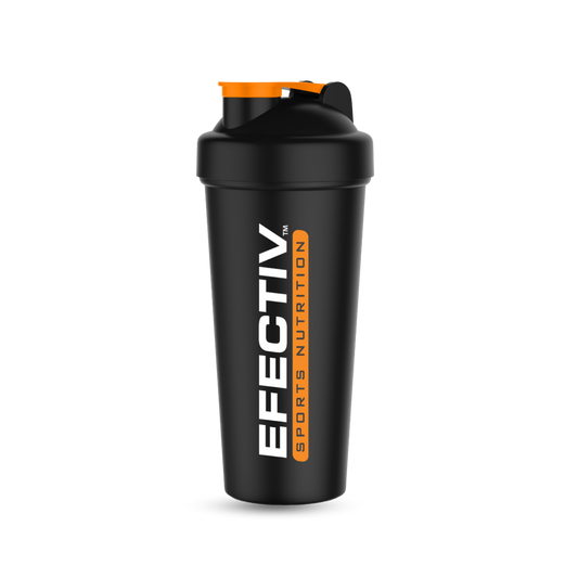 Efectiv Nutrition Shaker 600ml Black/Orange