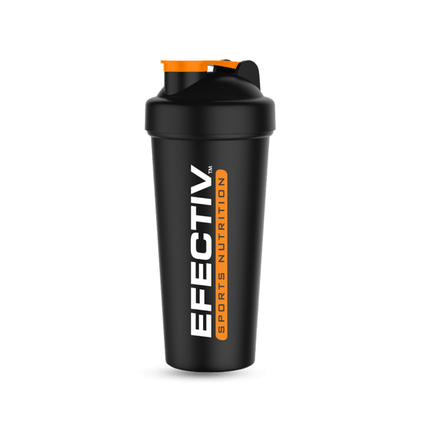 Efectiv Nutrition Shaker 600ml Black/Orange