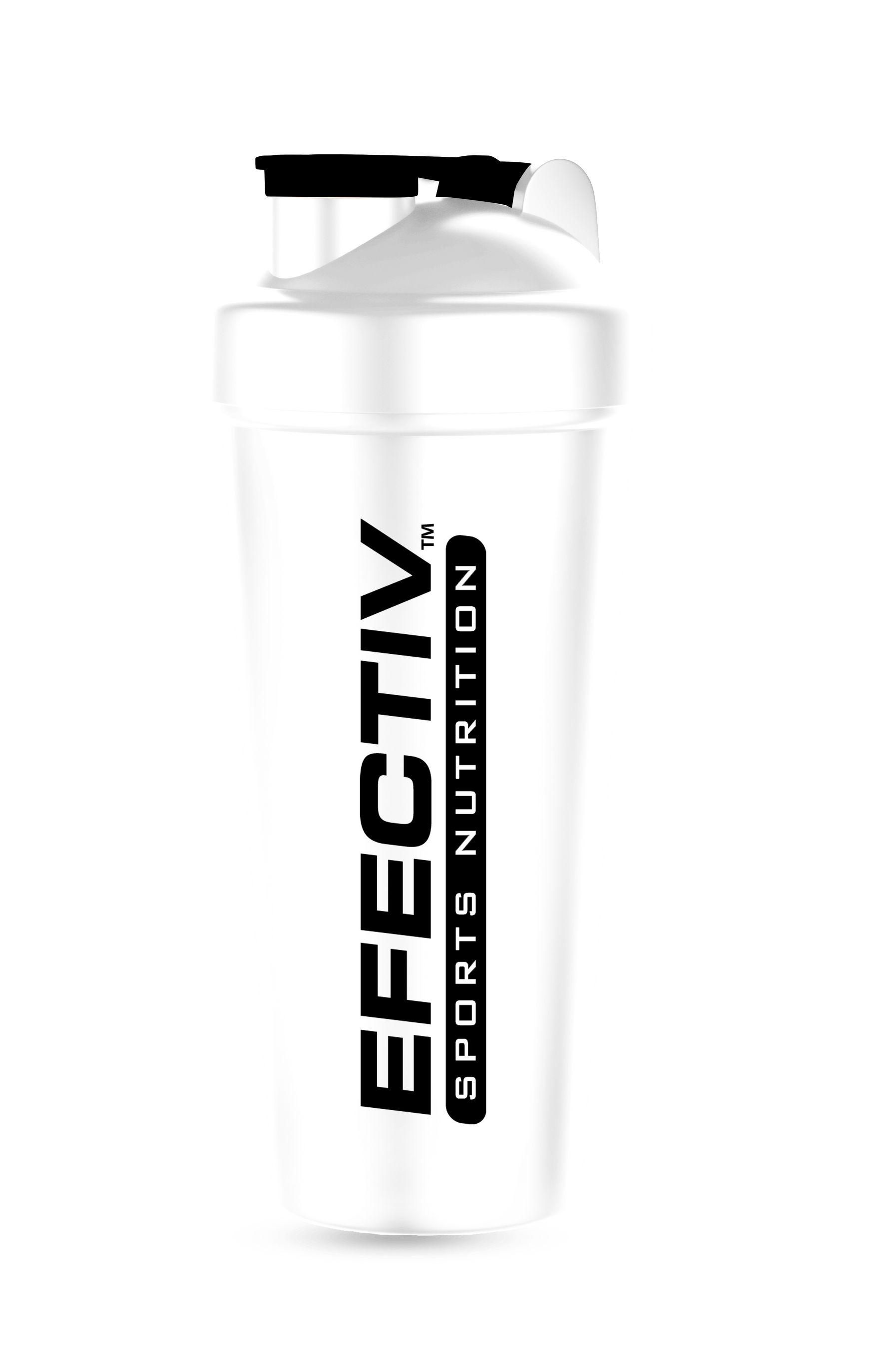 Efectiv Nutrition Shaker 600ml White/Black