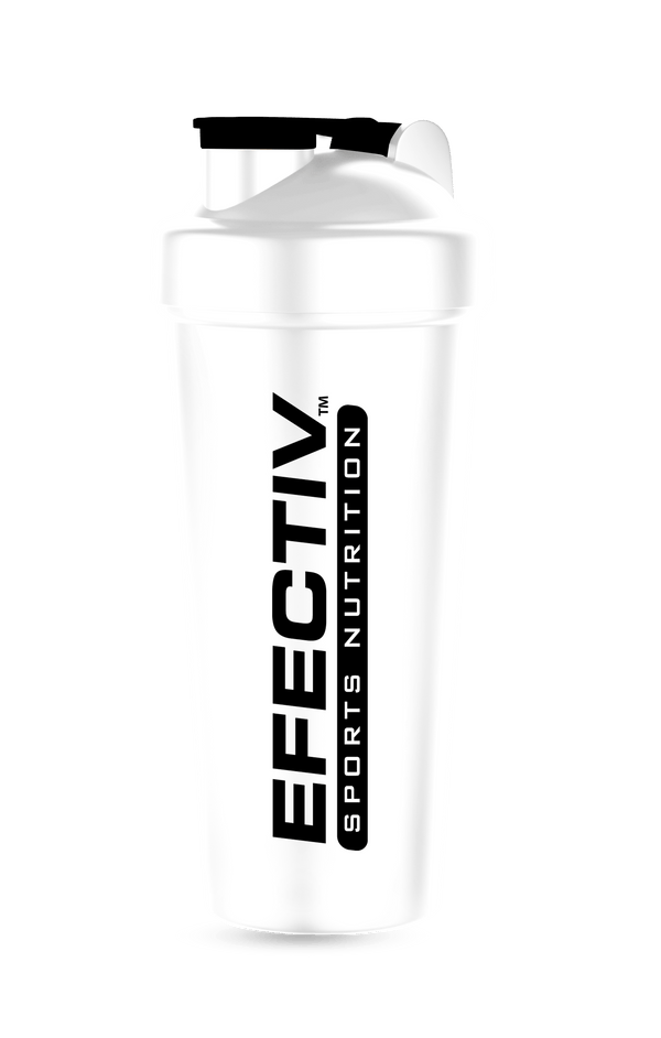 Efectiv Nutrition Shaker 600ml White/Black