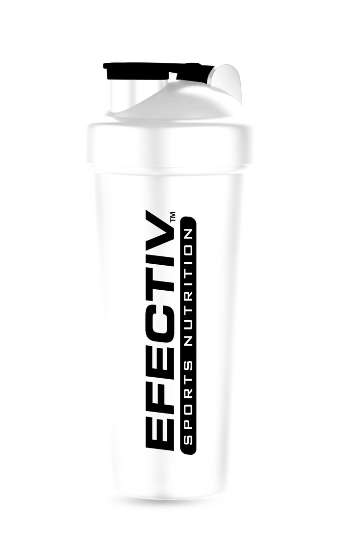 Efectiv Nutrition Shaker 600ml White/Black