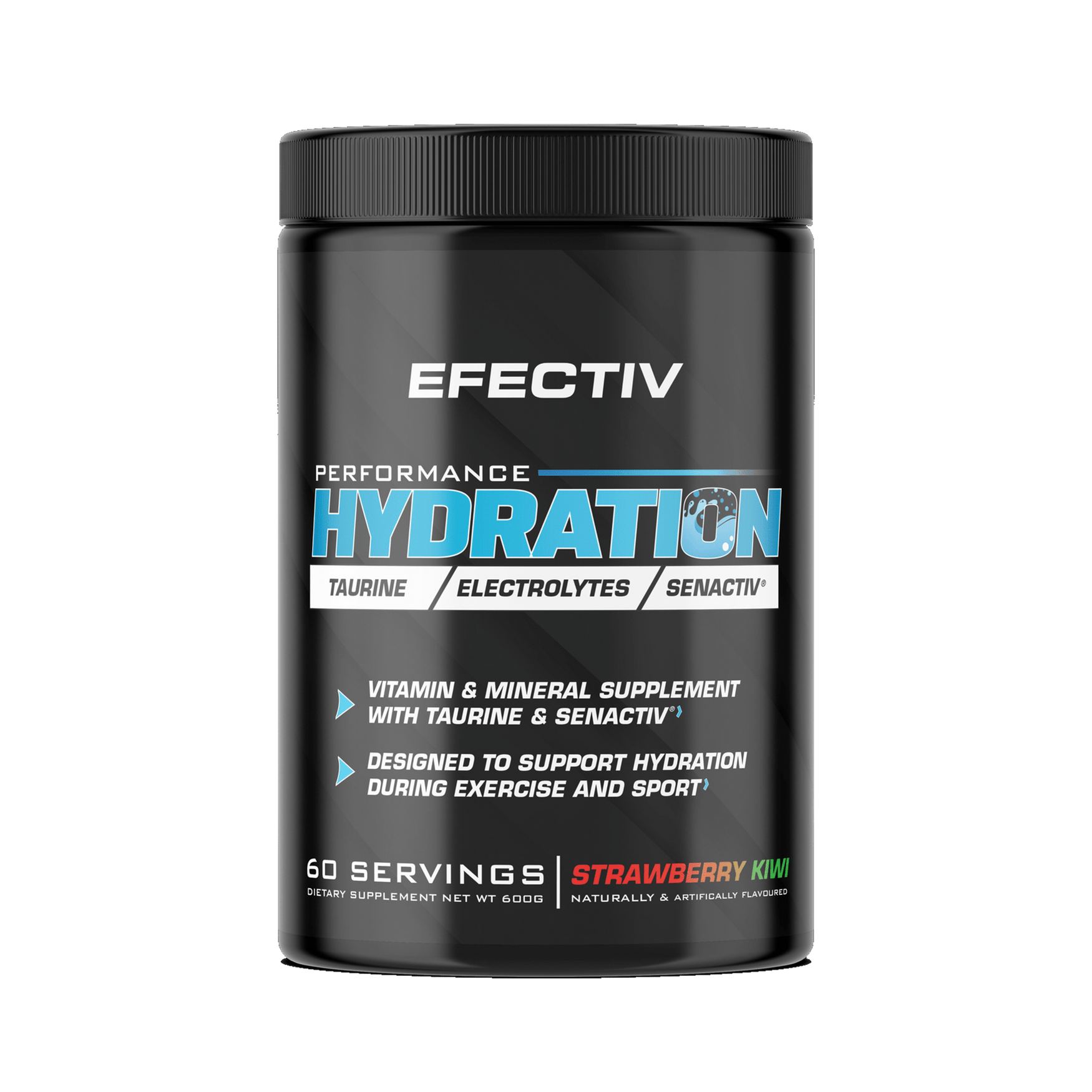 Efectiv Nutrition Performance Hydration 600g Strawberry Kiwi