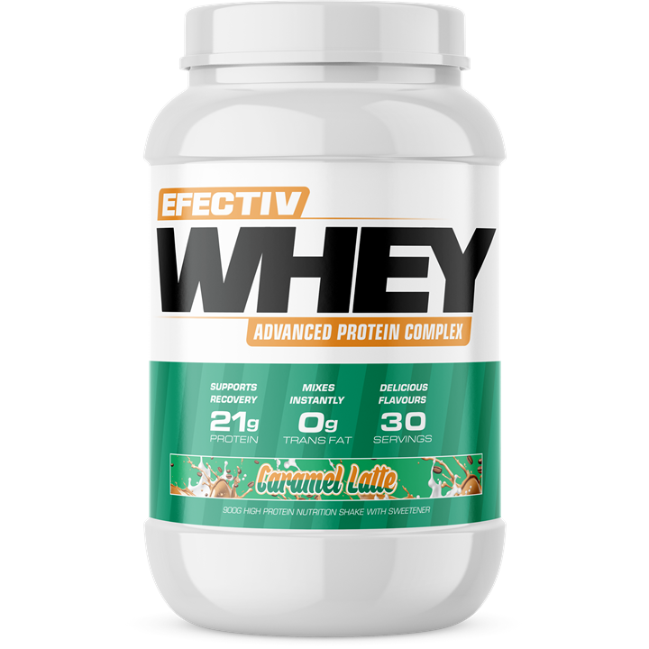 Efectiv Nutrition Whey Protein 900g Caramel Latte