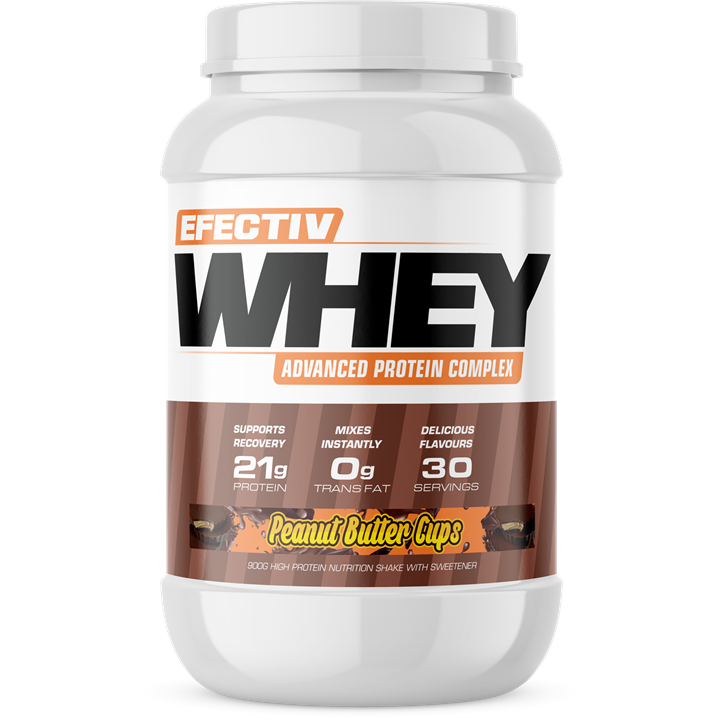 Efectiv Nutrition Whey Protein 900g Peanut Butter Cups