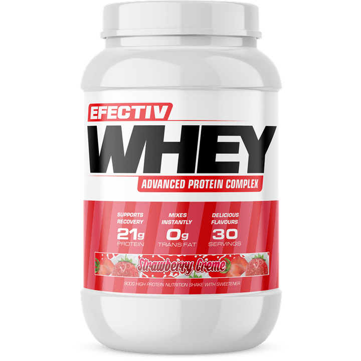 Efectiv Nutrition Whey Protein 900g Strawberry