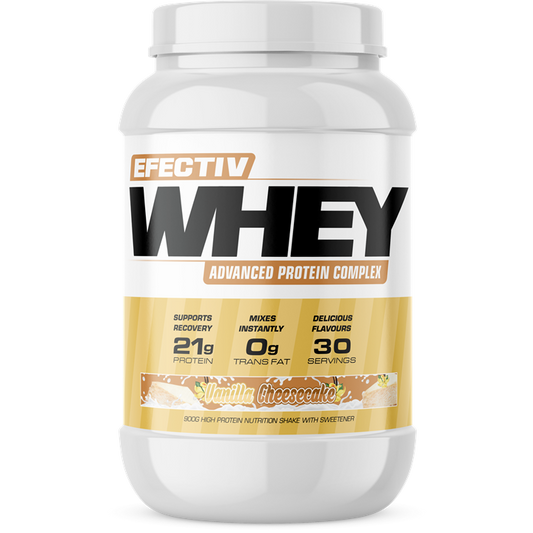 Efectiv Nutrition Whey Protein 900g Vanilla Cheesecake