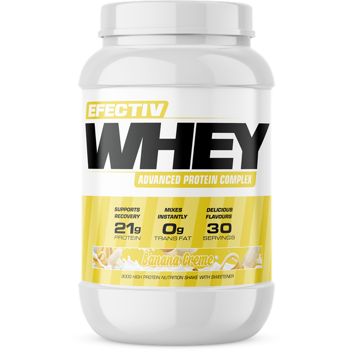 Efectiv Nutrition Whey Protein 900g Banana Cr me