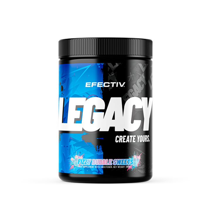 Efectiv Nutrition LEGACY Pre-Workout 380g Fizzy Bubble Sweets