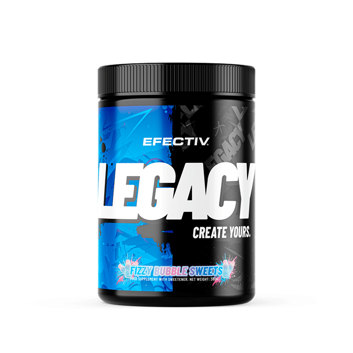 Efectiv Nutrition LEGACY Pre-Workout 380g Fizzy Bubble Sweets