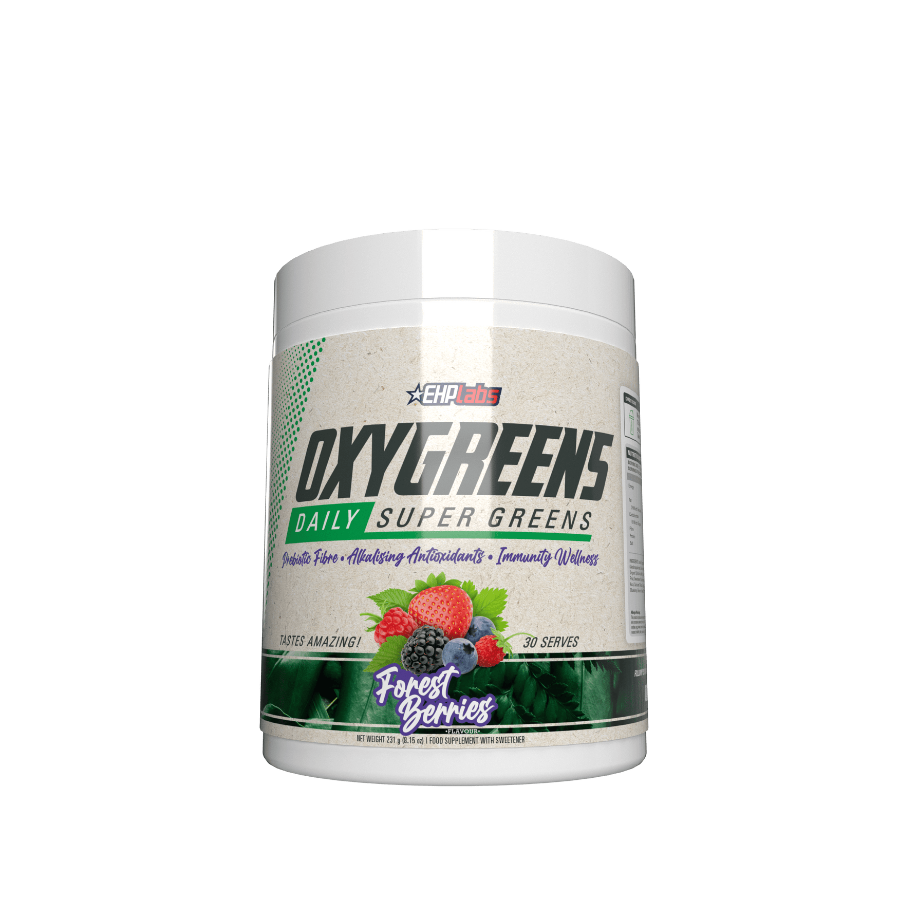 EHP Labs OxyGreens 243g Forest Berries