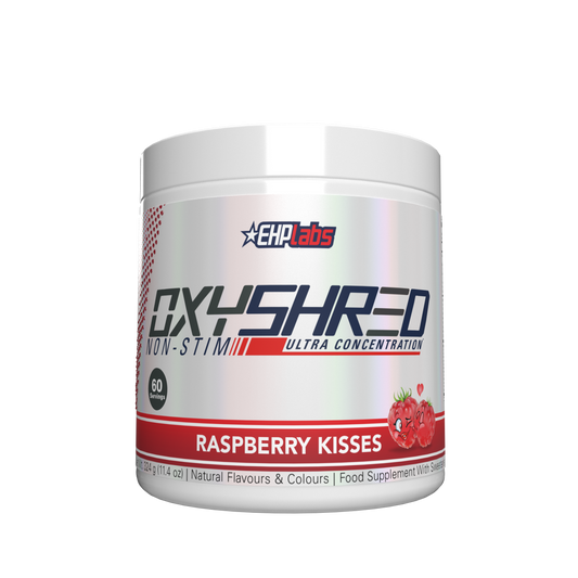 EHP Labs OxyShred Non-Stim 324g Raspberry Kisses