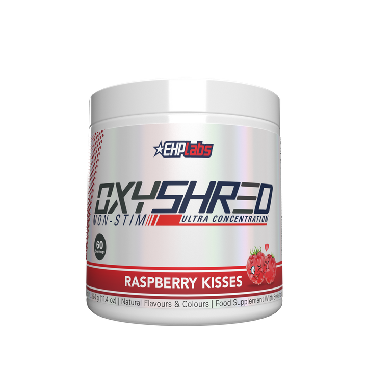 EHP Labs OxyShred Non-Stim 324g Raspberry Kisses