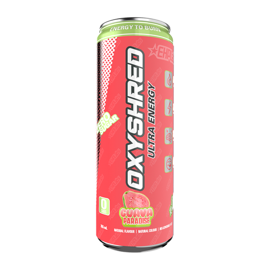 EHP Labs OxyShred Ultra Energy Drink RTD 12x355ml Guava Paradise