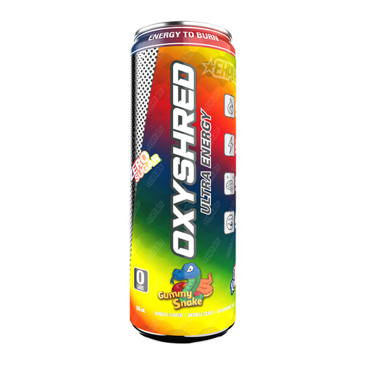 EHP Labs OxyShred Ultra Energy Drink RTD 12x355ml Gummy Snake