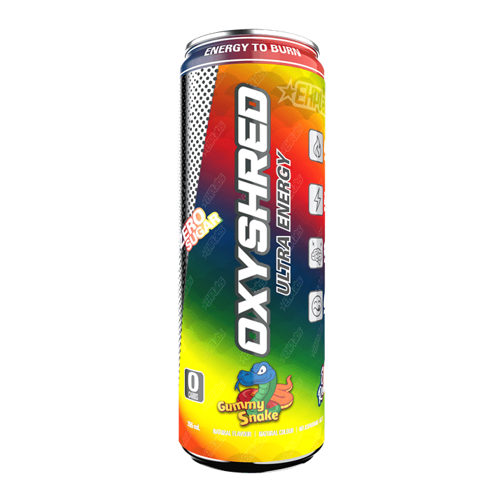 EHP Labs OxyShred Ultra Energy Drink RTD 12x355ml Gummy Snake