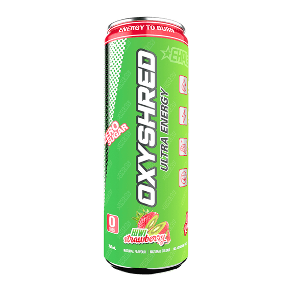 EHP Labs OxyShred Ultra Energy Drink RTD 12x355ml Kiwi Strawberry