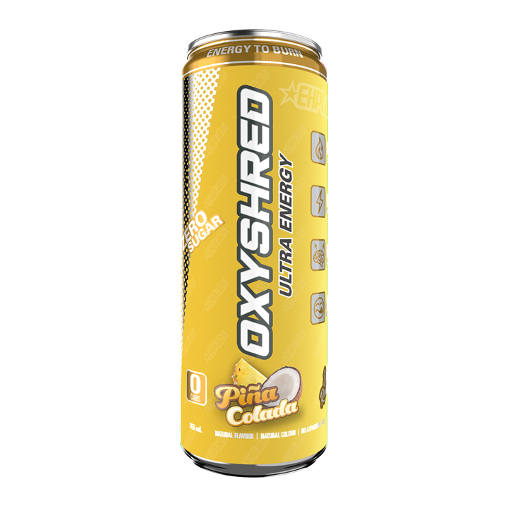 EHP Labs OxyShred Ultra Energy Drink RTD 12x355ml Pina Colada